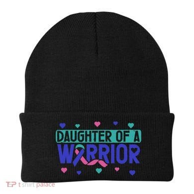 Thyroid Cancer Daughter Thyroid Disease Awareness Warrior Beanie