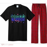 Thyroid Cancer Daughter Thyroid Disease Awareness Warrior Pajama Set thumb 0