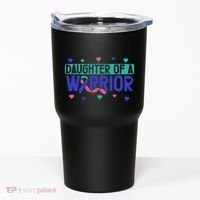 Thyroid Cancer Daughter Thyroid Disease Awareness Warrior Tumbler thumb 0