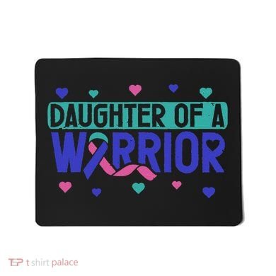 Thyroid Cancer Daughter Thyroid Disease Awareness Warrior Mousepad