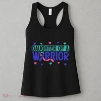 Thyroid Cancer Daughter Thyroid Disease Awareness Warrior Women's Tank Top thumb 3