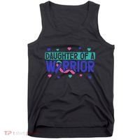 Thyroid Cancer Daughter Thyroid Disease Awareness Warrior Tank Top thumb 0