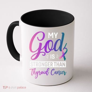 Thyroid Cancer Design Coffee Mug