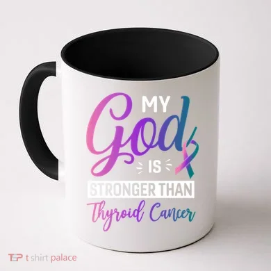 Thyroid Cancer Design Coffee Mug