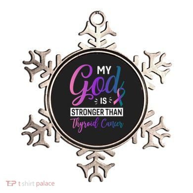 Thyroid Cancer Design Ornament