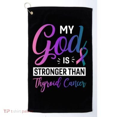 Thyroid Cancer Design Golf Towel