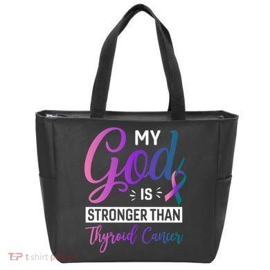 Thyroid Cancer Design Tote Bag