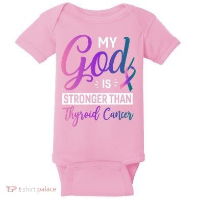 Thyroid Cancer Design Baby Bodysuit