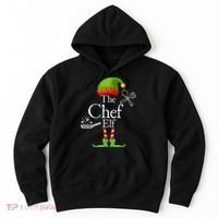 The Chef Elf Matching Family Holidays Hoodie thumb 0