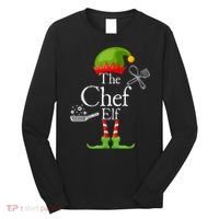 The Chef Elf Matching Family Holidays Long Sleeve Shirt thumb 0