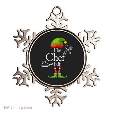 The Chef Elf Matching Family Holidays Ornament