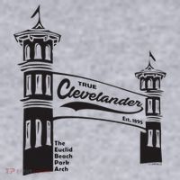 True Clevelander! Euclid Beach Park Arch in Cleveland Ohio Women's Sweatshirt thumb 2