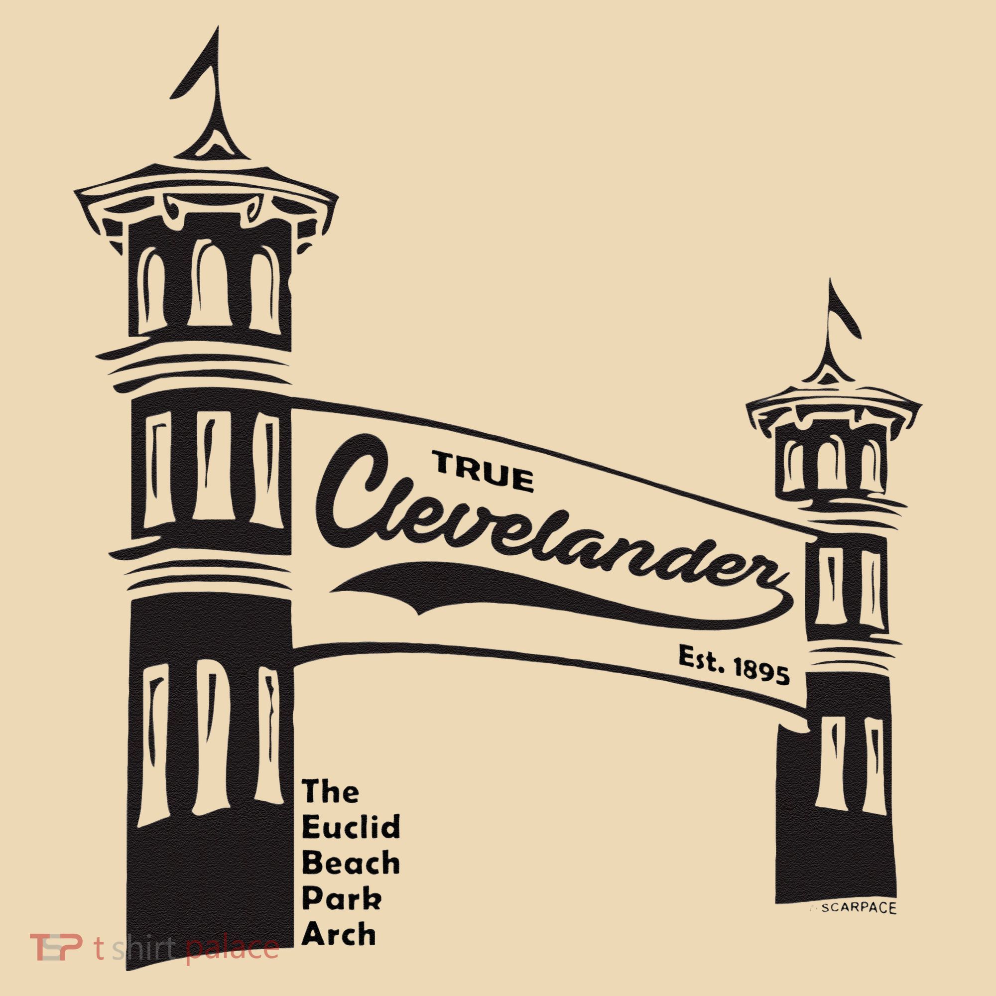 True Clevelander! Euclid Beach Park Arch in Cleveland Ohio Tote Bag