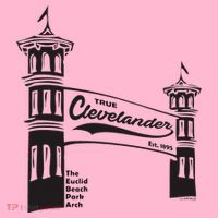 True Clevelander! Euclid Beach Park Arch in Cleveland Ohio Coaster thumb 2