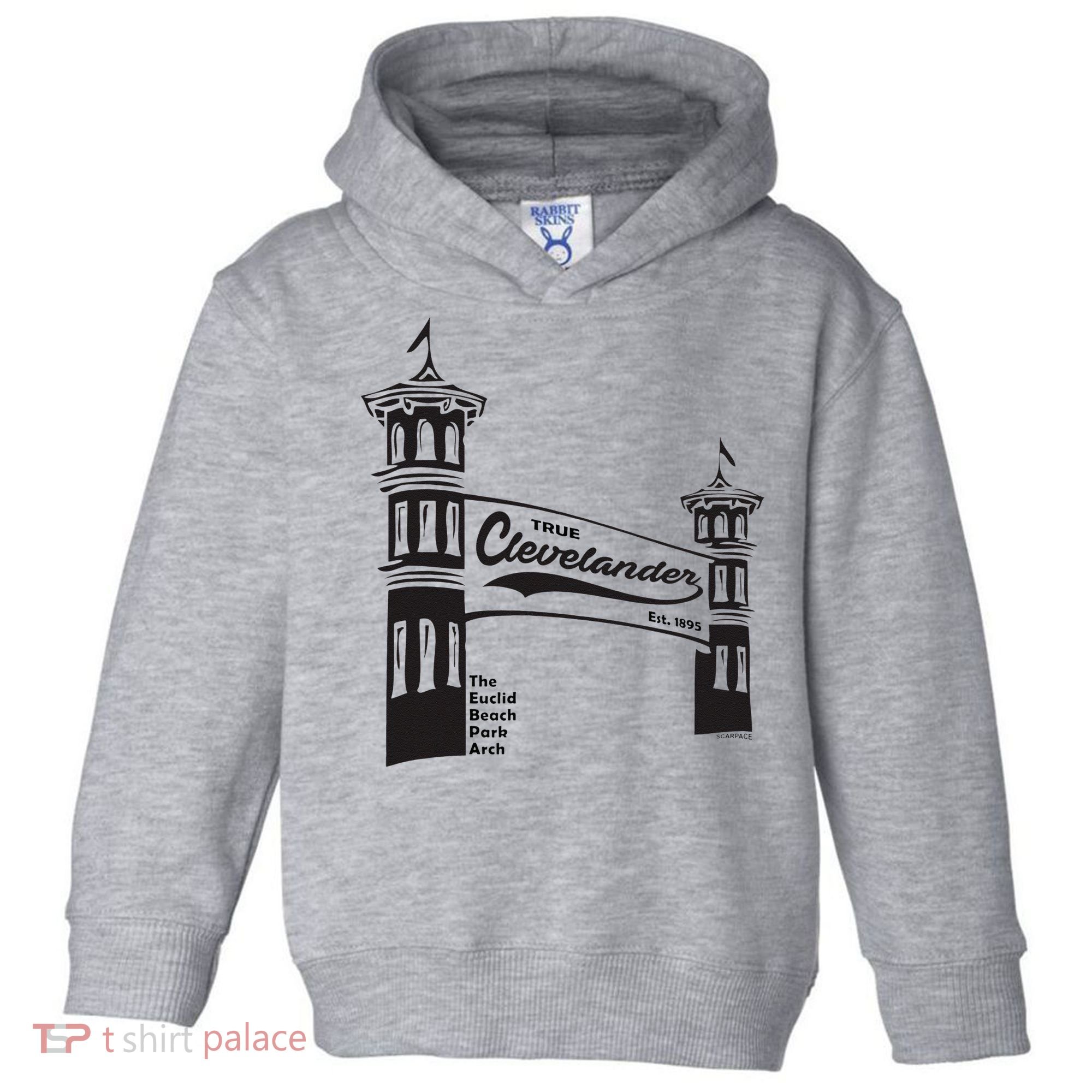 True Clevelander! Euclid Beach Park Arch in Cleveland Ohio Toddler Hoodie
