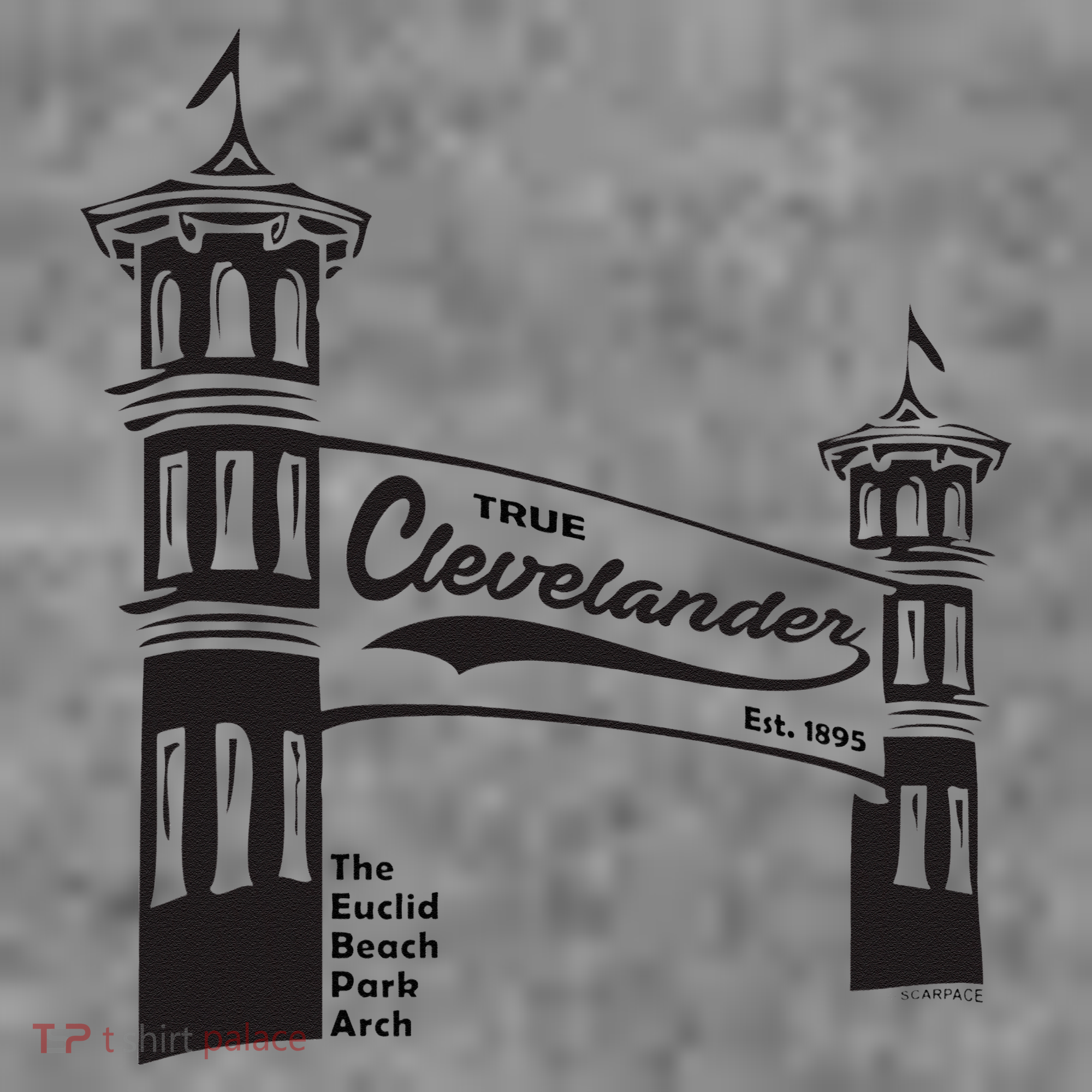 True Clevelander! Euclid Beach Park Arch in Cleveland Ohio Toddler Hoodie
