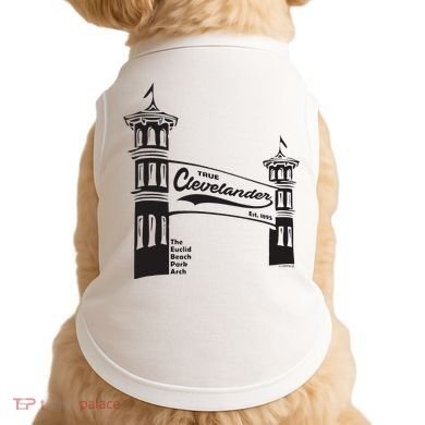True Clevelander! Euclid Beach Park Arch in Cleveland Ohio Doggie Tank
