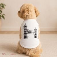True Clevelander! Euclid Beach Park Arch in Cleveland Ohio Doggie Tank thumb 2