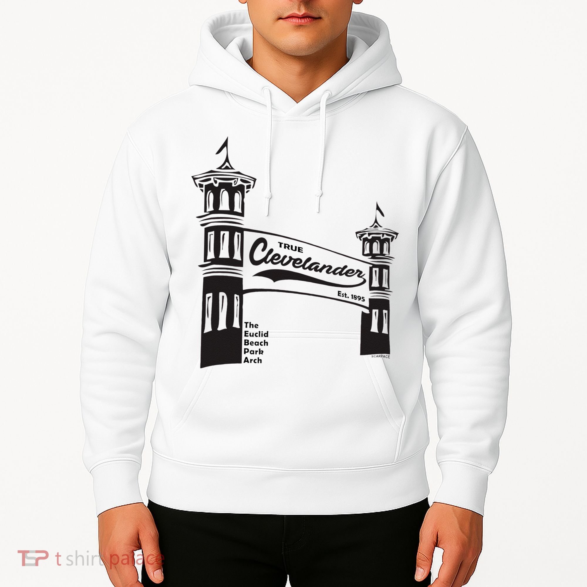 True Clevelander! Euclid Beach Park Arch in Cleveland Ohio Hoodie