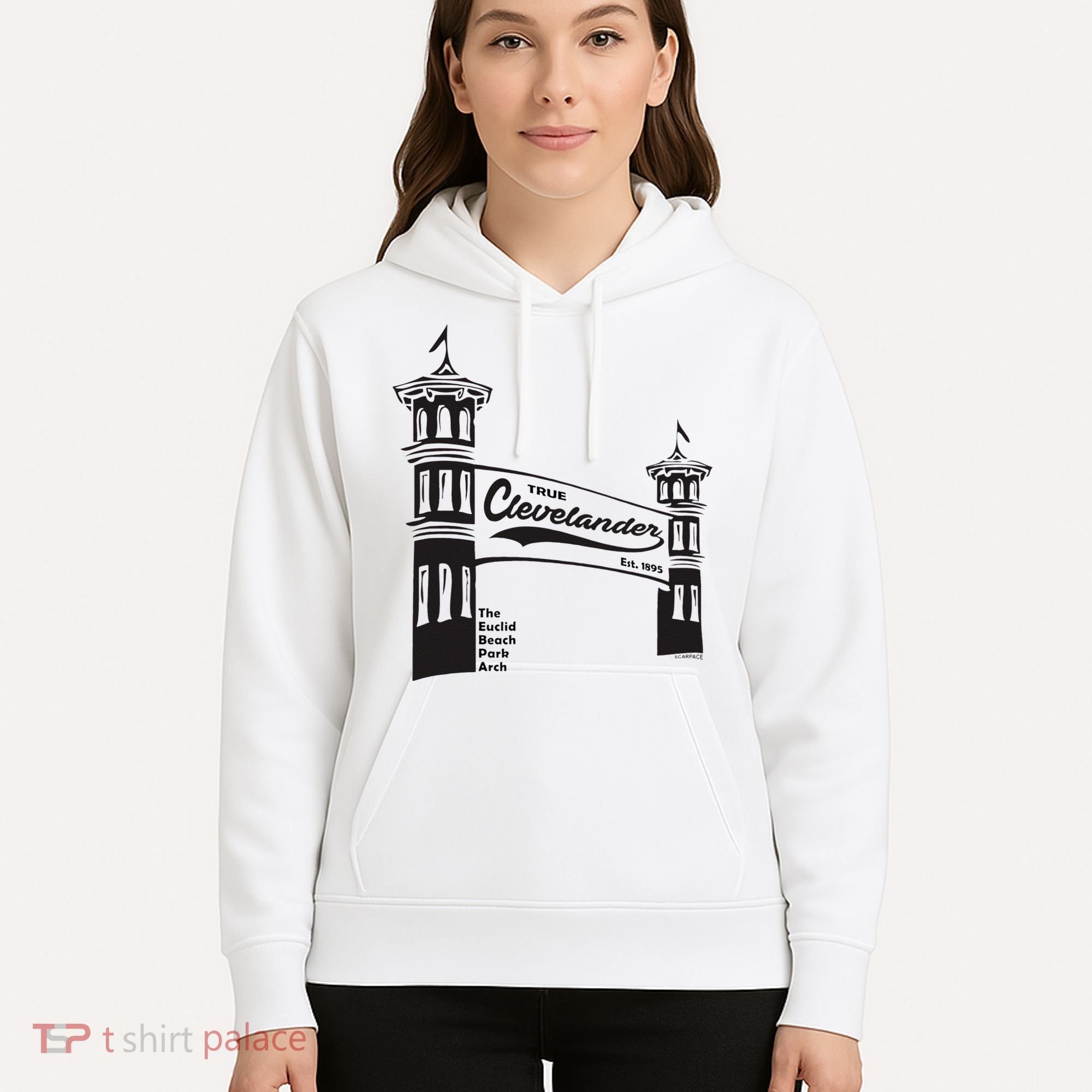 True Clevelander! Euclid Beach Park Arch in Cleveland Ohio Hoodie