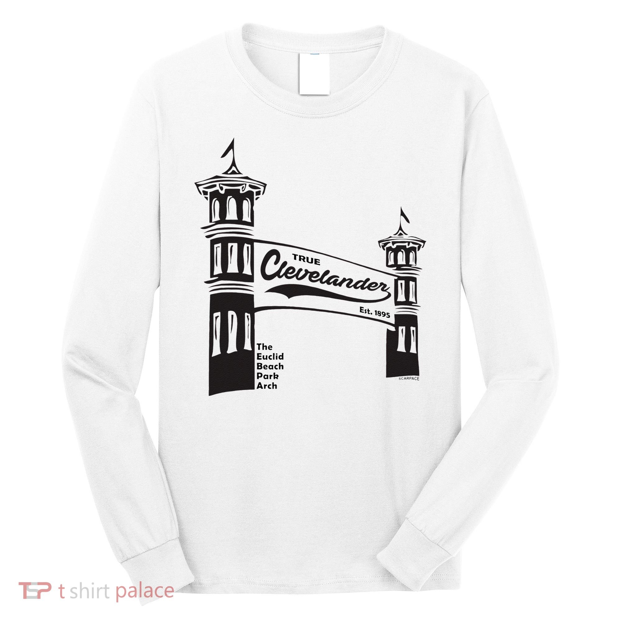 True Clevelander! Euclid Beach Park Arch in Cleveland Ohio Long Sleeve Shirt