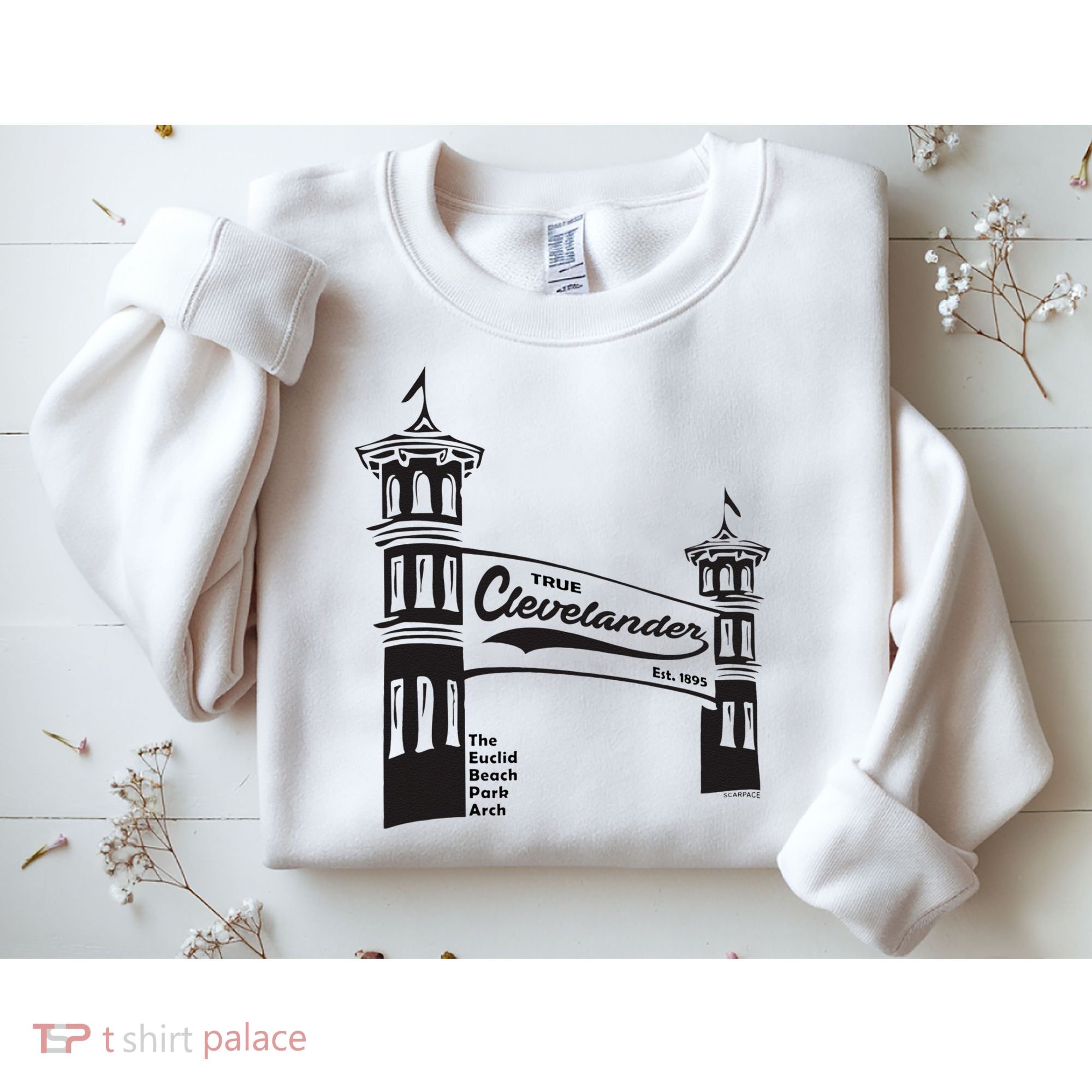 True Clevelander! Euclid Beach Park Arch in Cleveland Ohio Sweatshirt