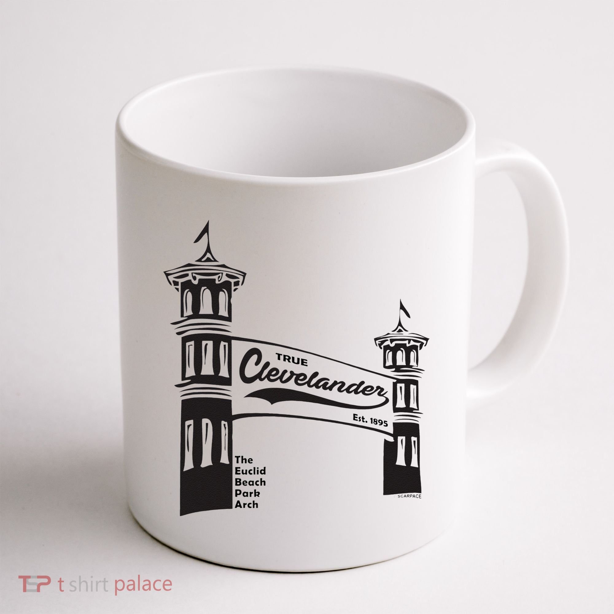 True Clevelander! Euclid Beach Park Arch in Cleveland Ohio Coffee Mug