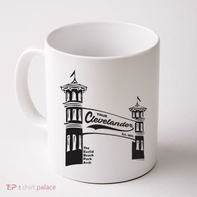 True Clevelander! Euclid Beach Park Arch in Cleveland Ohio Coffee Mug