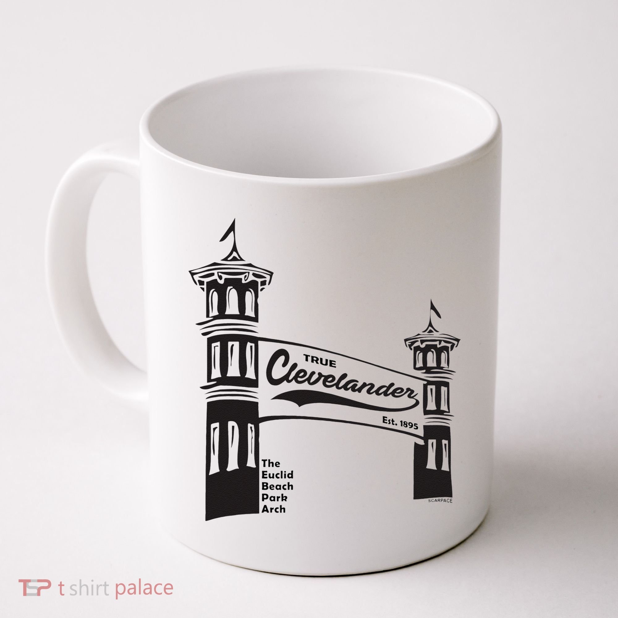 True Clevelander! Euclid Beach Park Arch in Cleveland Ohio Coffee Mug