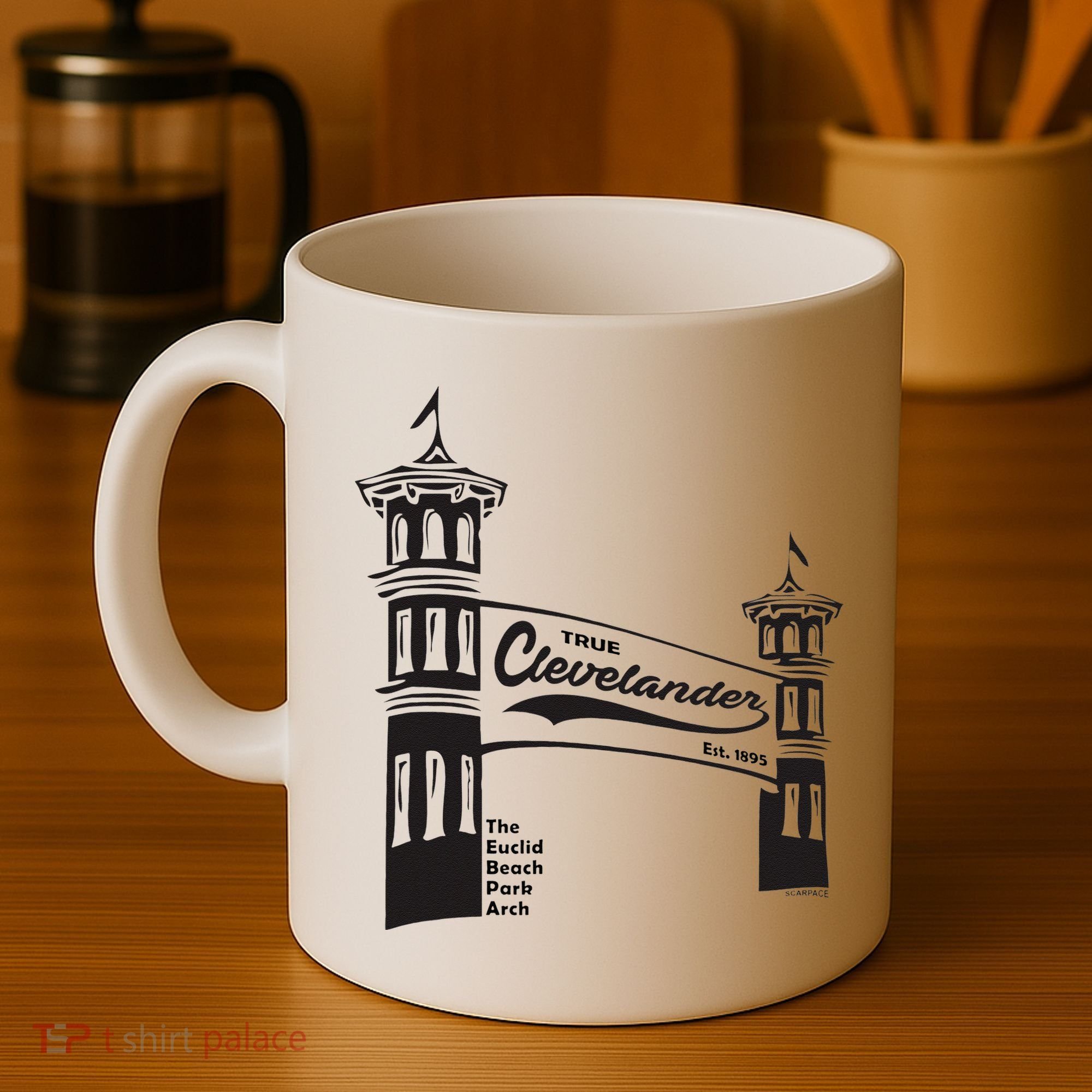 True Clevelander! Euclid Beach Park Arch in Cleveland Ohio Coffee Mug