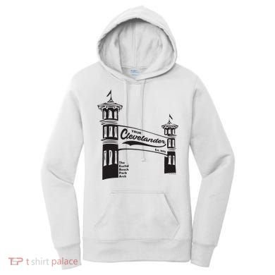 True Clevelander! Euclid Beach Park Arch in Cleveland Ohio Women's Hoodie
