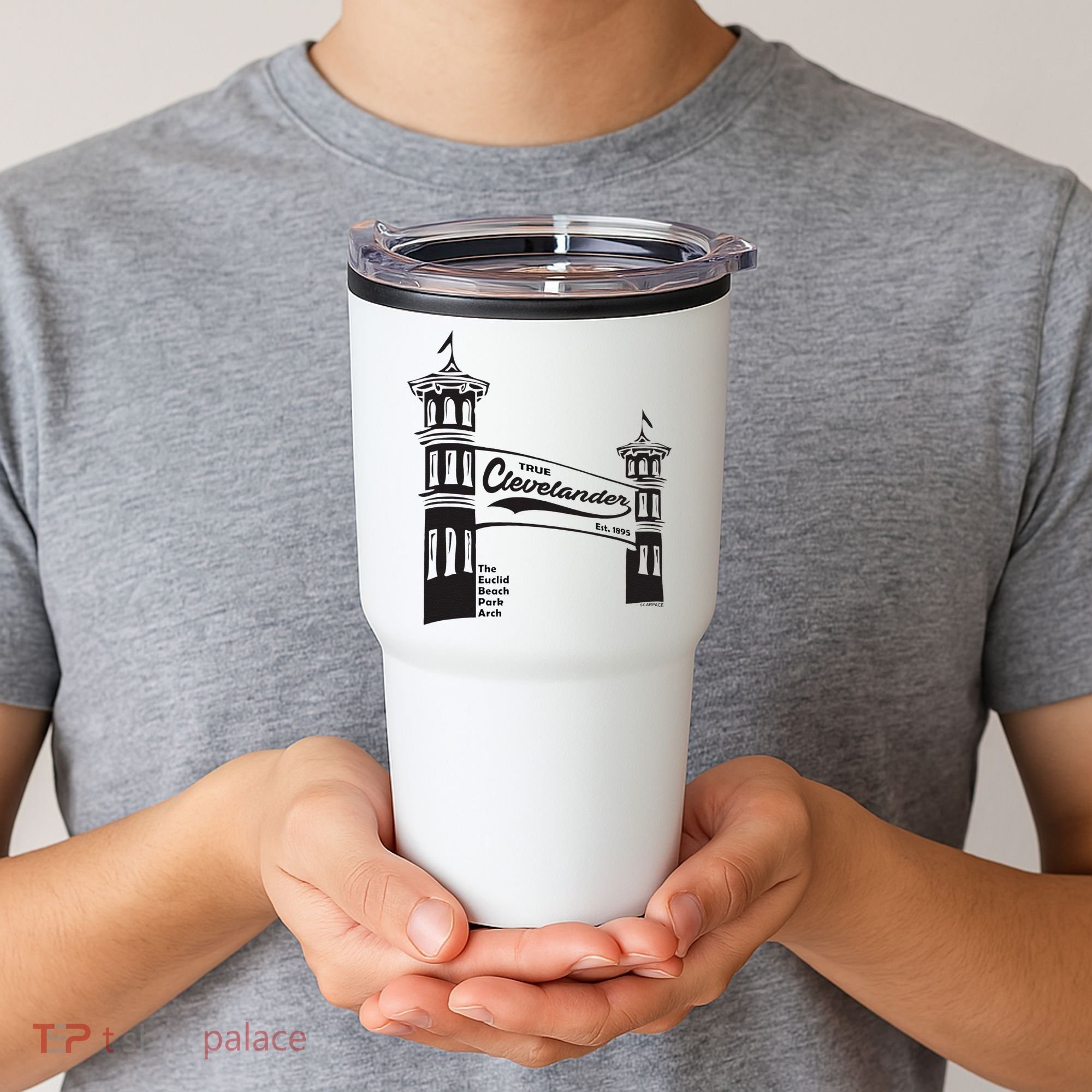 True Clevelander! Euclid Beach Park Arch in Cleveland Ohio Tumbler