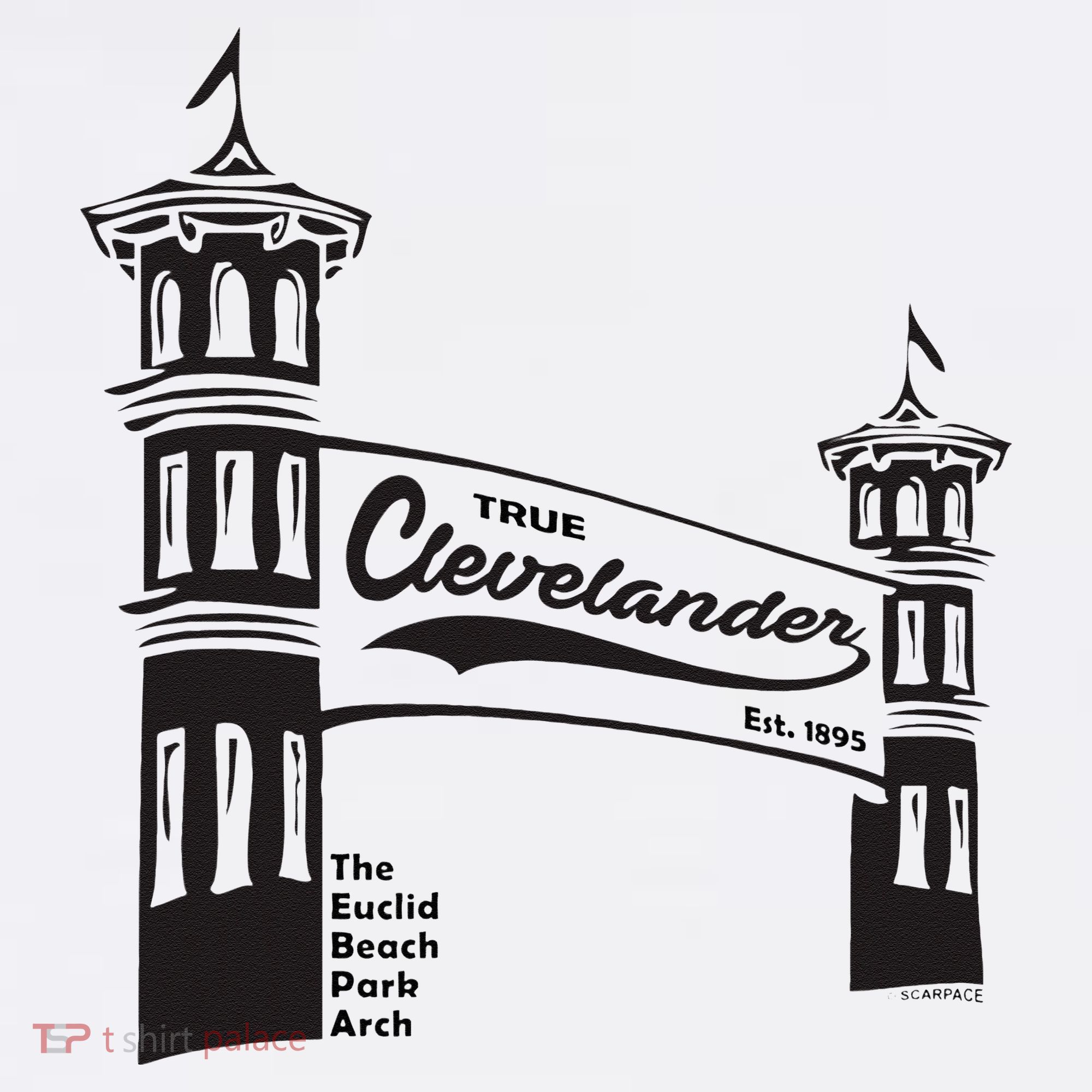True Clevelander! Euclid Beach Park Arch in Cleveland Ohio Mousepad