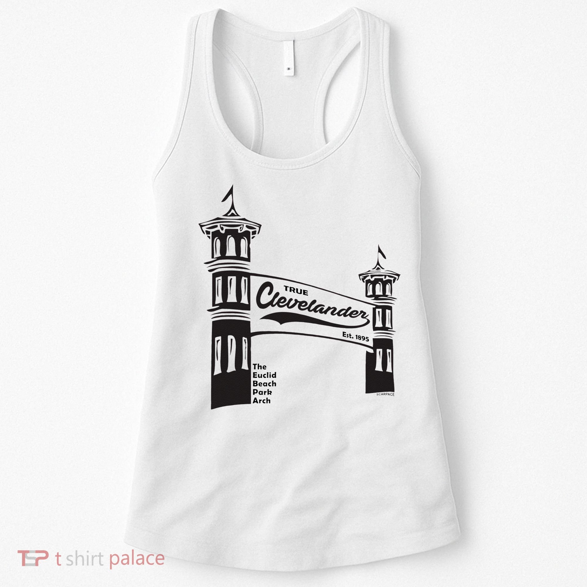 True Clevelander! Euclid Beach Park Arch in Cleveland Ohio Women's Tank Top