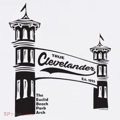 True Clevelander! Euclid Beach Park Arch in Cleveland Ohio Tall Hoodie