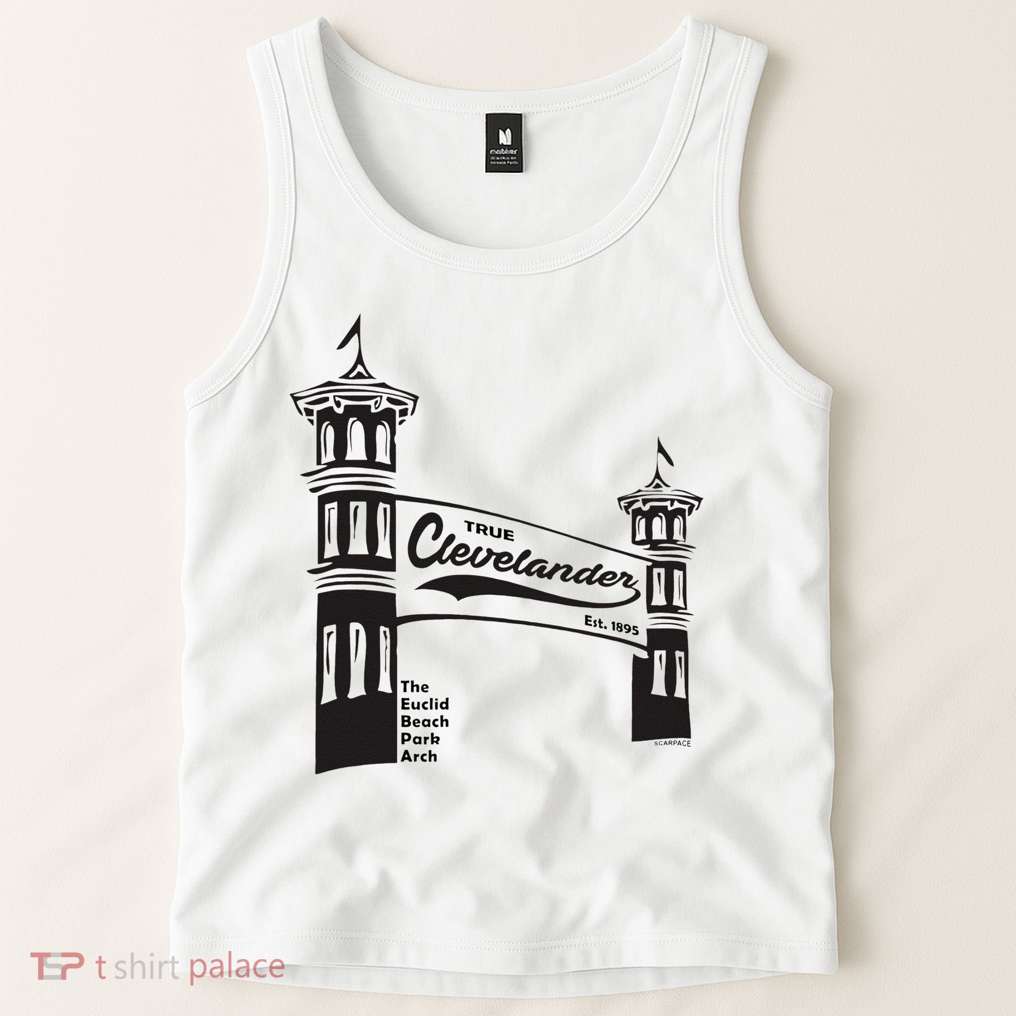 True Clevelander! Euclid Beach Park Arch in Cleveland Ohio Tank Top