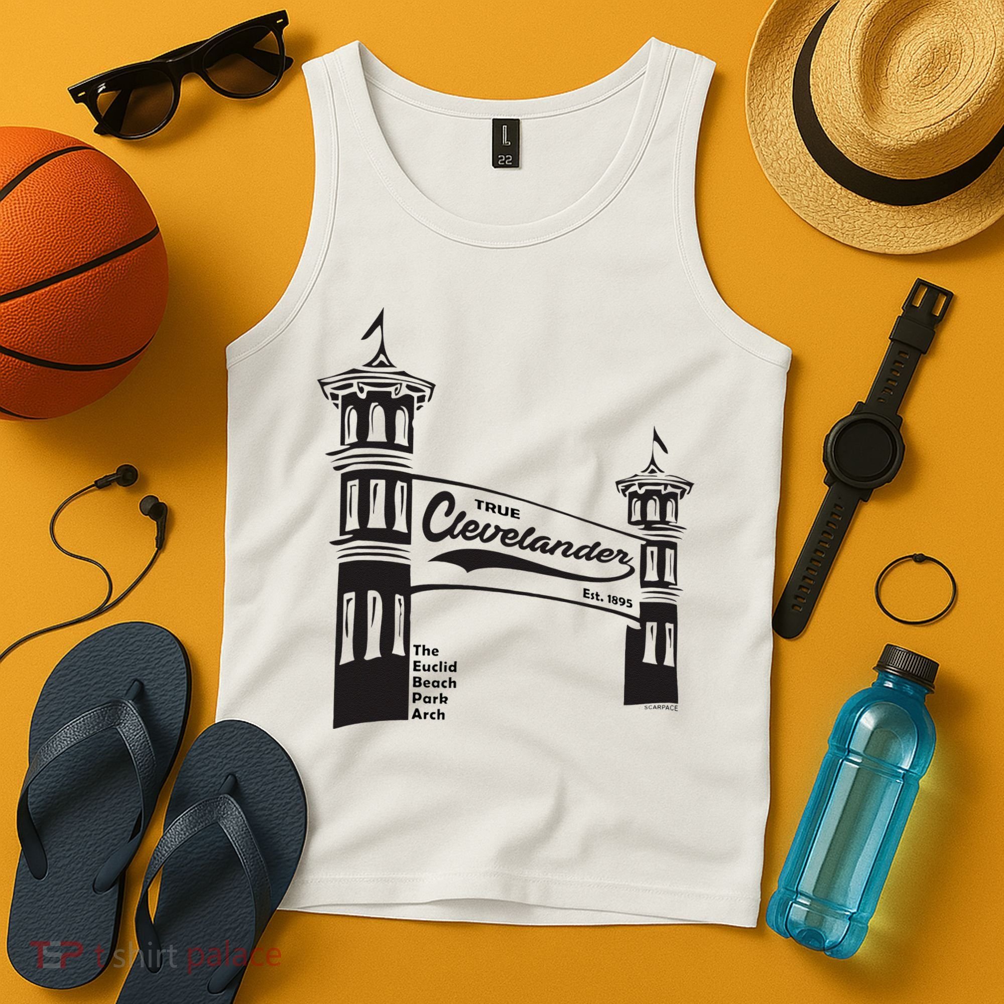 True Clevelander! Euclid Beach Park Arch in Cleveland Ohio Tank Top