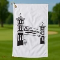 True Clevelander! Euclid Beach Park Arch in Cleveland Ohio Golf Towel thumb 1