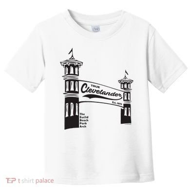 True Clevelander! Euclid Beach Park Arch in Cleveland Ohio Toddler T-Shirt