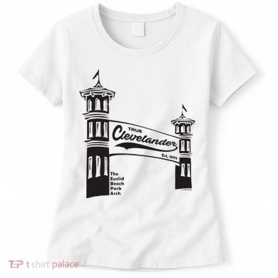 True Clevelander! Euclid Beach Park Arch in Cleveland Ohio Women's T-Shirt