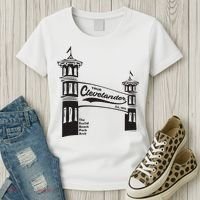True Clevelander! Euclid Beach Park Arch in Cleveland Ohio Women's T-Shirt thumb 3