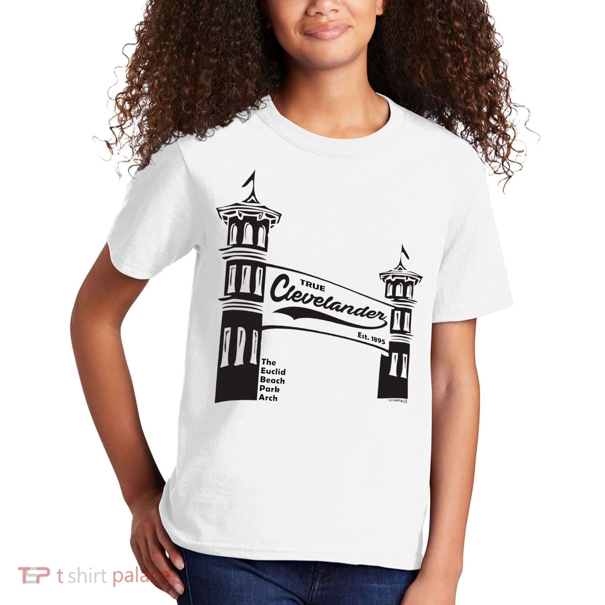 True Clevelander! Euclid Beach Park Arch in Cleveland Ohio Kids T-Shirt