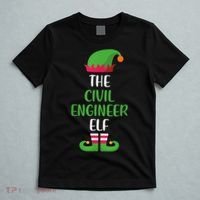 The Civil Engineer Elf Christmas Family Matching T-Shirt thumb 5