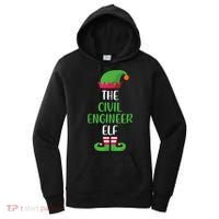The Civil Engineer Elf Christmas Family Matching Women's Hoodie thumb 0
