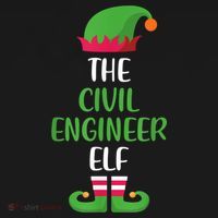 The Civil Engineer Elf Christmas Family Matching Women's Hoodie thumb 2