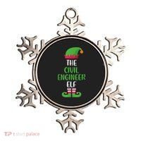 The Civil Engineer Elf Christmas Family Matching Ornament thumb 0