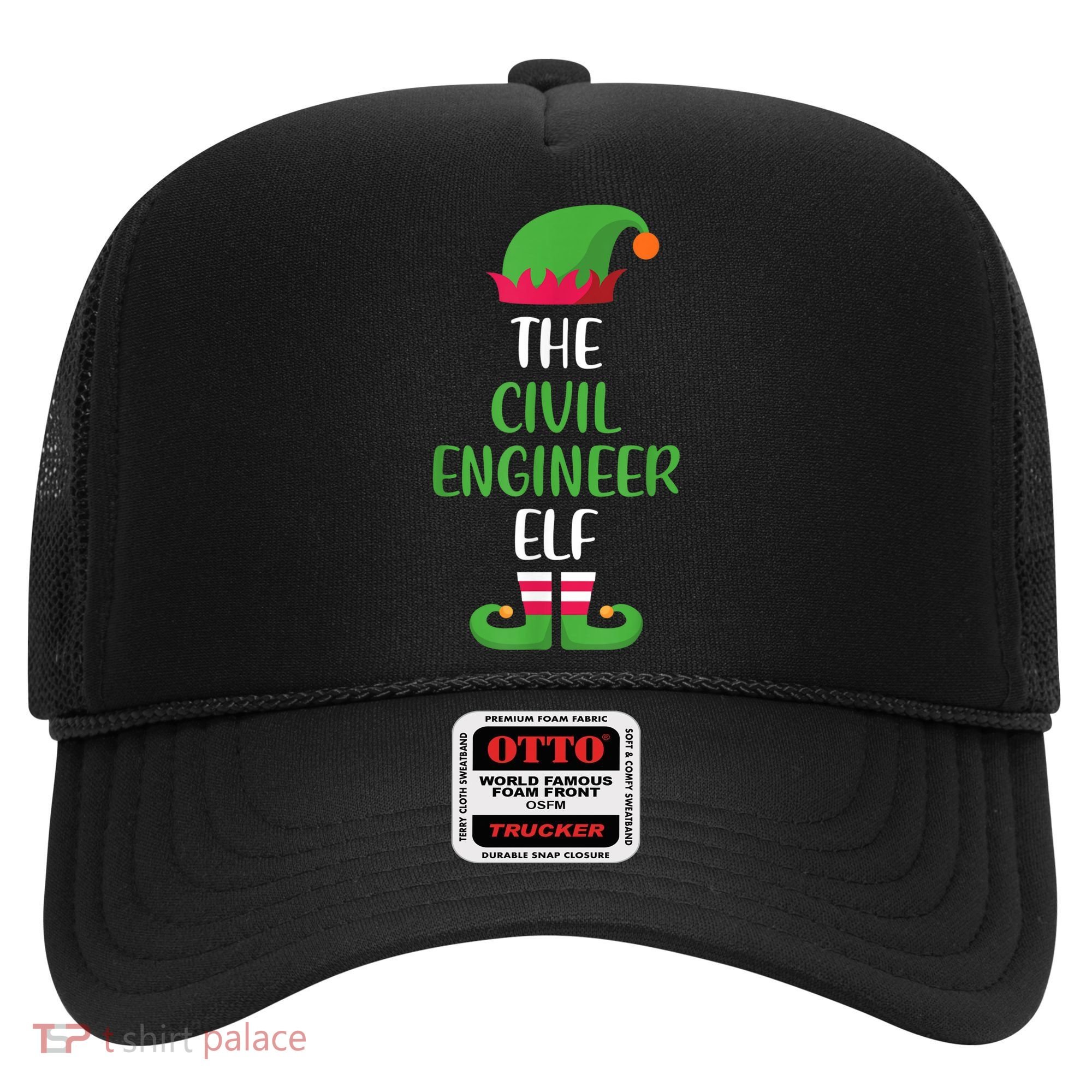 The Civil Engineer Elf Christmas Family Matching Hat
