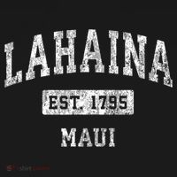 This Classic Established Lahaina Hawaii Shirts Features A Traditional Distressed Polo thumb 3