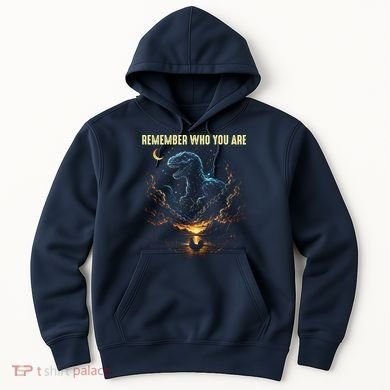 T-Rex Chicken Evolution Remember Who You Are Hoodie