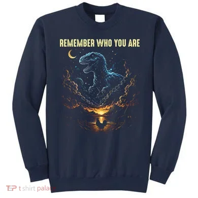 T-Rex Chicken Evolution Remember Who You Are Sweatshirt